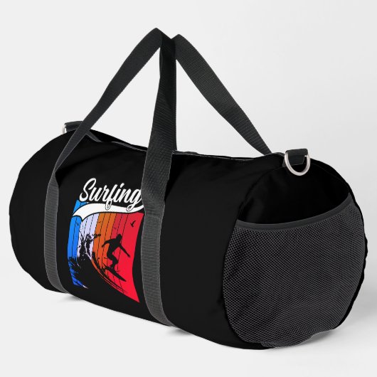Surfen in den großen Wave Vibes Duffle Bag (Rechte Ecke)