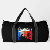 Surfen in den großen Wave Vibes Duffle Bag (Rückseite)
