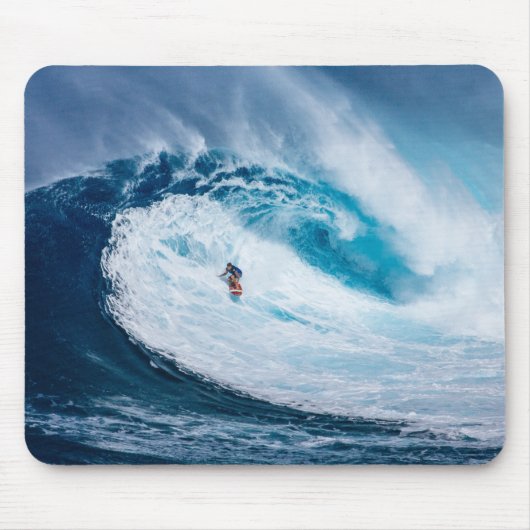 Surfen in den Röhren Mousepad (Vorne)