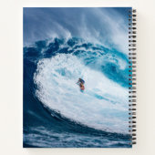 Surfen in den Röhren Notizblock (Rückseite)