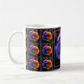 Surfen in der Rainbow-Rose-Tasse Kaffeetasse (Links)