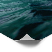 Surfen in der Röhre Poster (Ecke)