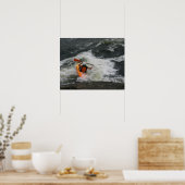 Surfen in einem Loch 1 Poster (Küche)