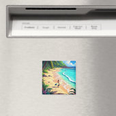 Surfen in Fidschi Magnet (In Situ (Geschirrspüler))