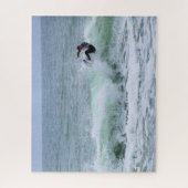 Surfen in Florida - Cocoa Beach - 16x20 Puzzle (Vertikal)