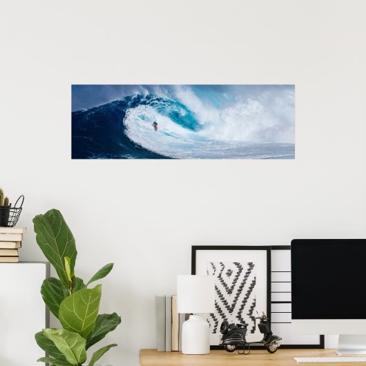 Surfen in Hawaii Poster (Heimbüro)
