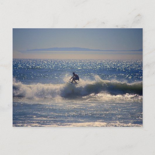 Surfen in Huntington Beach, Kalifornien Postcard Postkarte (Vorderseite)