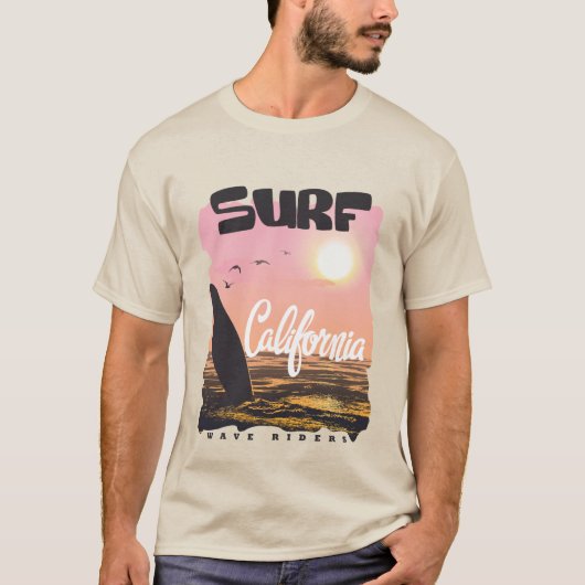 Surfen in Kalifornien & Hawaii - Atemberaubend Bea T-Shirt (Vorderseite)