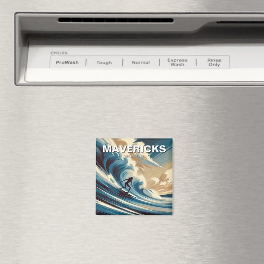 Surfen in Mavericks Magnet (In Situ (Geschirrspüler))