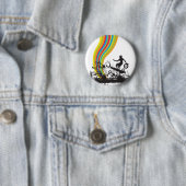 Surfen in Regenbögen Button (Beispiel)