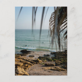 Surfen in Taghazout Marokko Postkarte