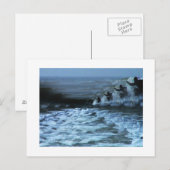 Surfen ist auf 2 postkarte (Vorne/Hinten)
