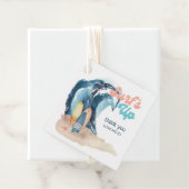 Surfen ist auf | Beach Surfing Kindergeburtstag Vi Geschenkanhänger (Beispiel)