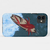 Surfen ist auf Case-Mate iPhone hülle (Rückseite (Horizontal))