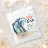Surfen ist auf | Das Big One Beach Baby zum Geburt Geschenktütchen (Ausgeschnitten)
