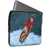 Surfen ist auf laptopschutzhülle (Vorne Rechts)