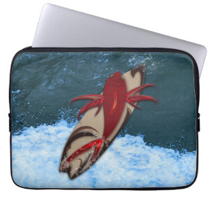 Surfen ist auf laptopschutzhülle