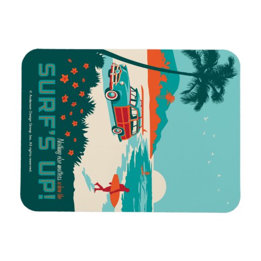 Surfen ist auf magnet (Horizontal)