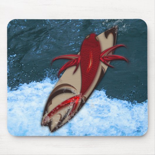 Surfen ist auf mousepad (Vorne)