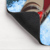 Surfen ist auf mousepad (Ecke)