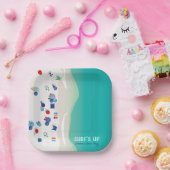 Surfen ist auf pappteller (Party)