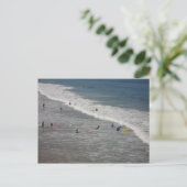 Surfen ist auf postkarte (Stehend Vorderseite)