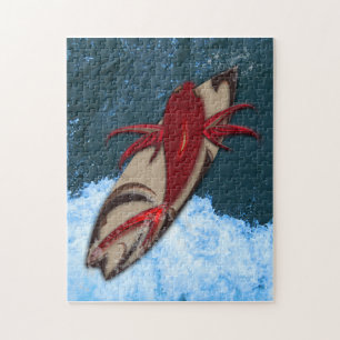 Surfen ist auf puzzle