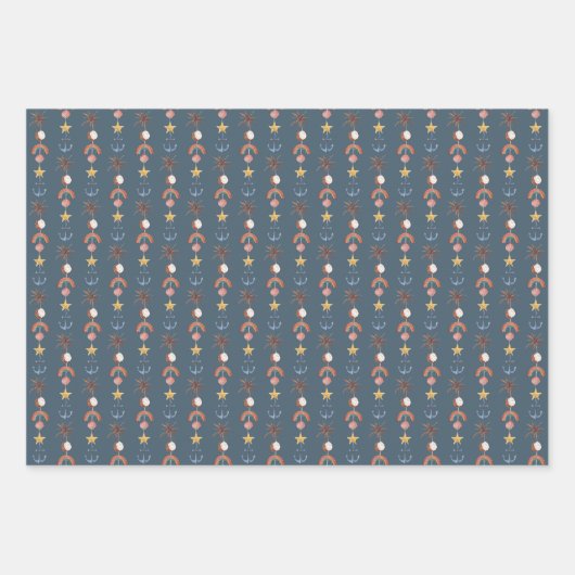 Surfen ist auf | Retro Summer Beach Geschenkpapier Set (Vorderseite 2)