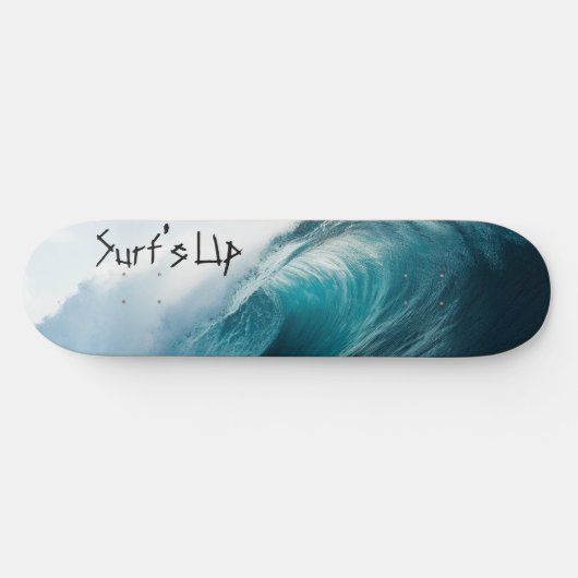 Surfen ist auf skateboard (Horizontal)