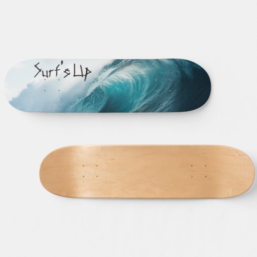Surfen ist auf skateboard (Horizontal)