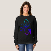 Surfen ist auf sweatshirt (Vorne ganz)