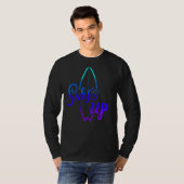Surfen ist auf T-Shirt (Vorne ganz)