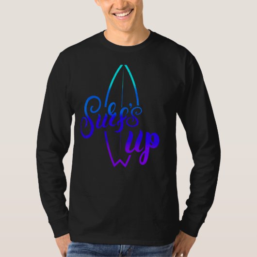Surfen ist auf T-Shirt (Vorderseite)