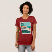 Surfen ist auf T-Shirt (Vorne ganz)