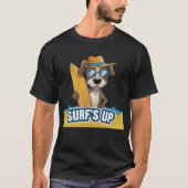 Surfen ist auf T-Shirt (Vorderseite)