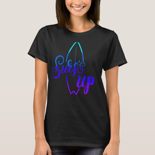 Surfen ist auf T-Shirt (Vorderseite)