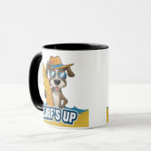 Surfen ist auf tasse (Vorderseite Links)