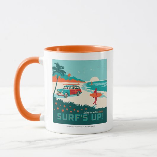Surfen ist auf tasse (Links)