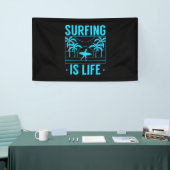 Surfen ist Leben Banner (Messeveranstaltung)