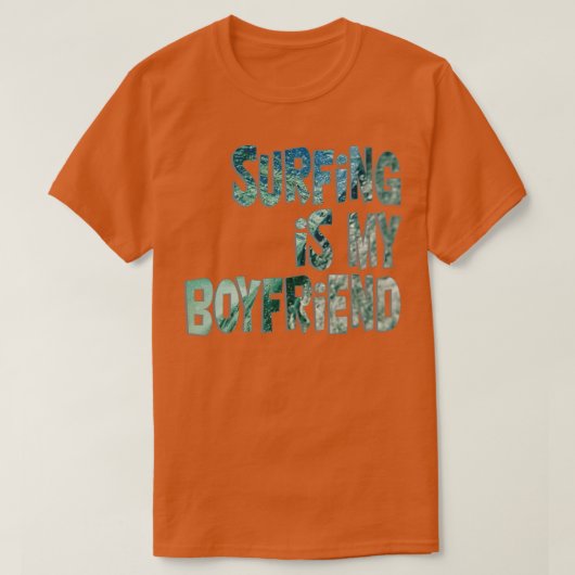 Surfen ist mein Freund T-Shirt (Design vorne)