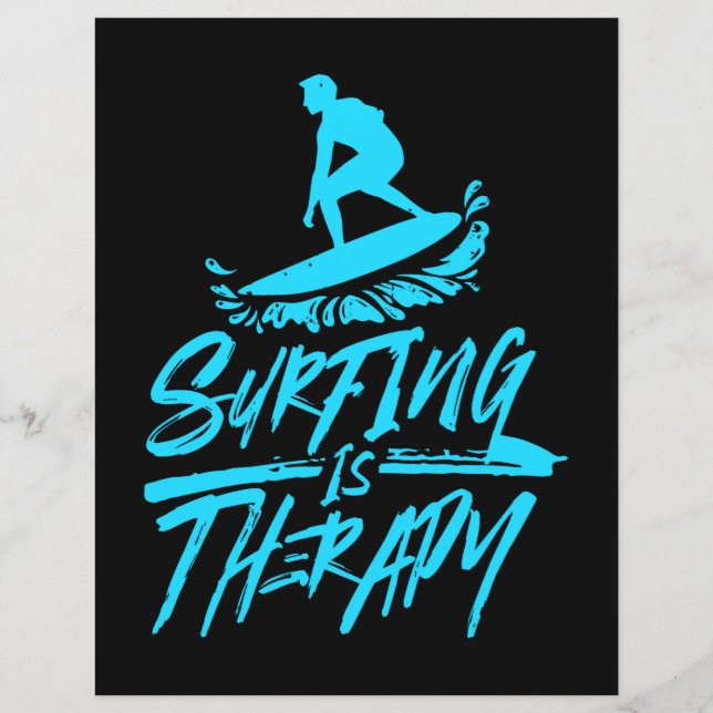 Surfen ist Therapie (Vorderseite)