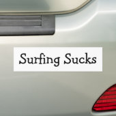 Surfen ist zum Kotzen Autoaufkleber (Auf Auto)