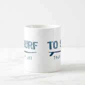 Surfen Kaffeetasse (Mittel)