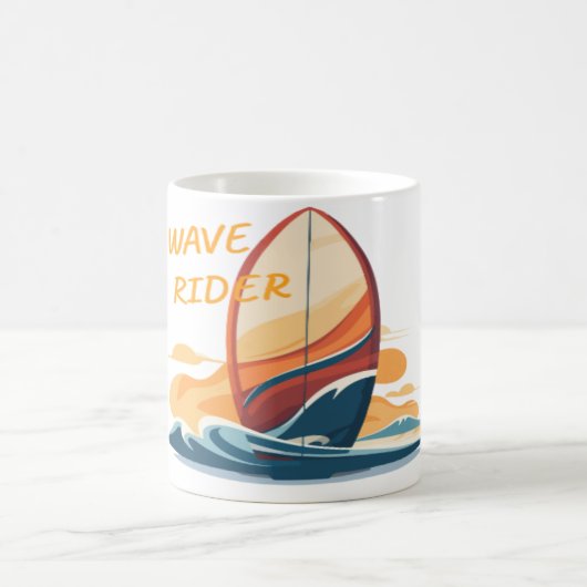 Surfen Kaffeetasse (Mittel)