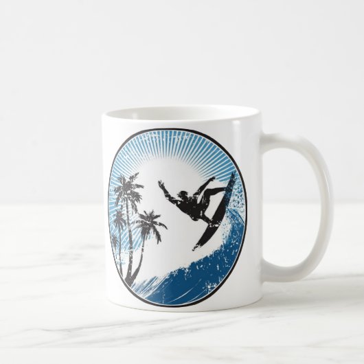 Surfen Kaffeetasse (Rechts)