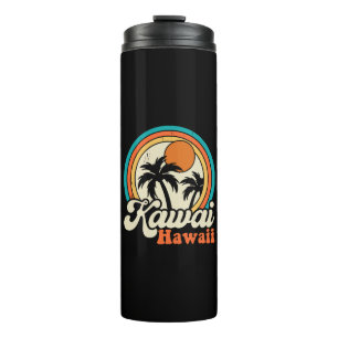 Surfen Kawaii Hawaii Thermosbecher