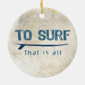 Surfen Keramikornament (Hinten)