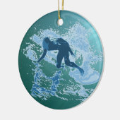 Surfen Keramikornament (Links)