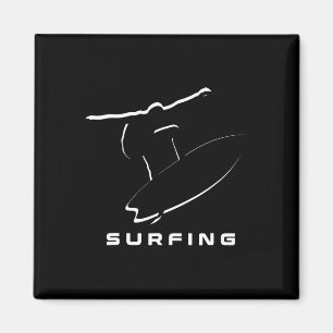 Surfen Kleidung Surfer - Surfen Magnet