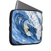 Surfen Laptopschutzhülle (Vorne Rechts)